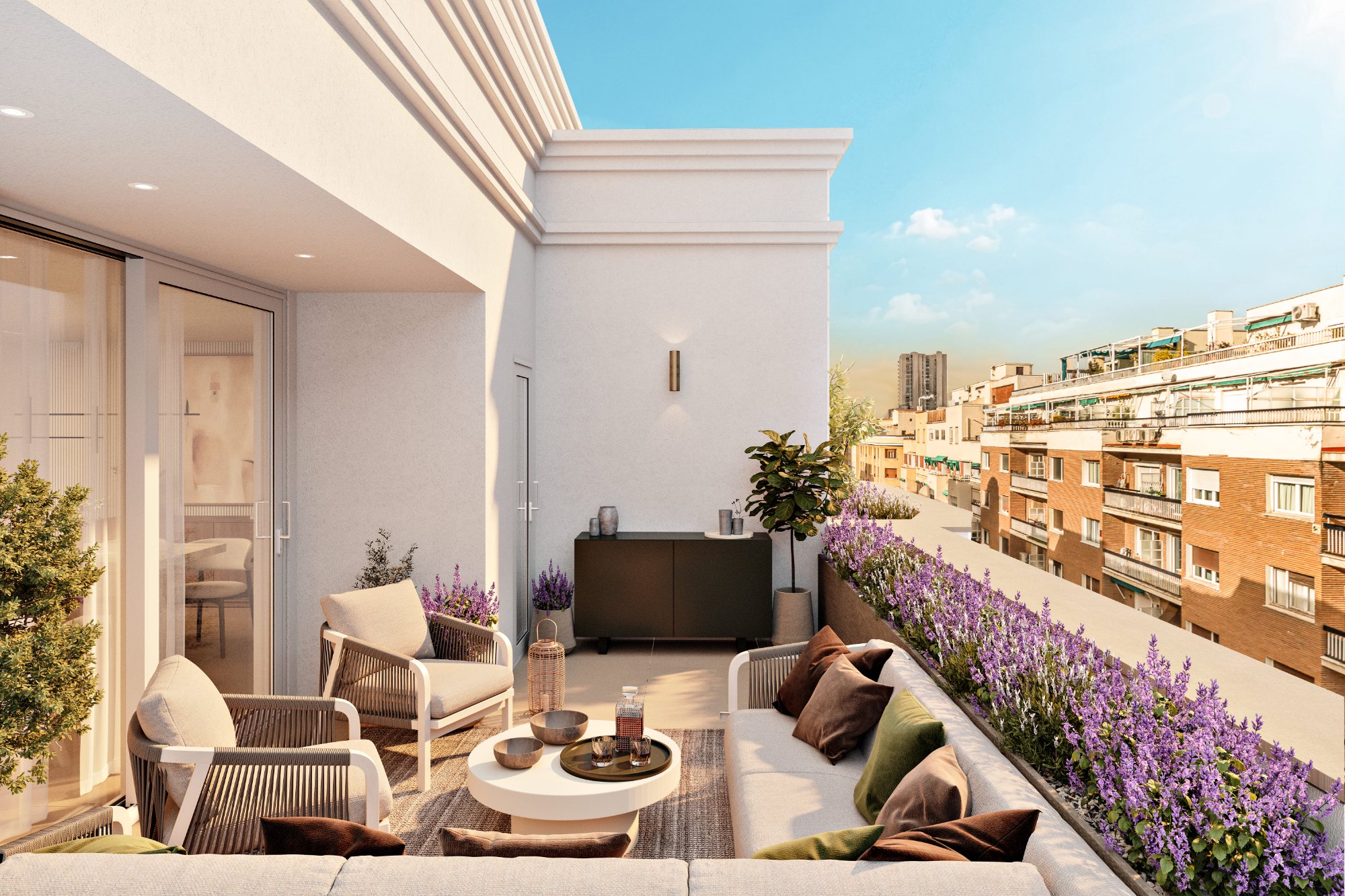Terraza ático — Doctor Castelo 50