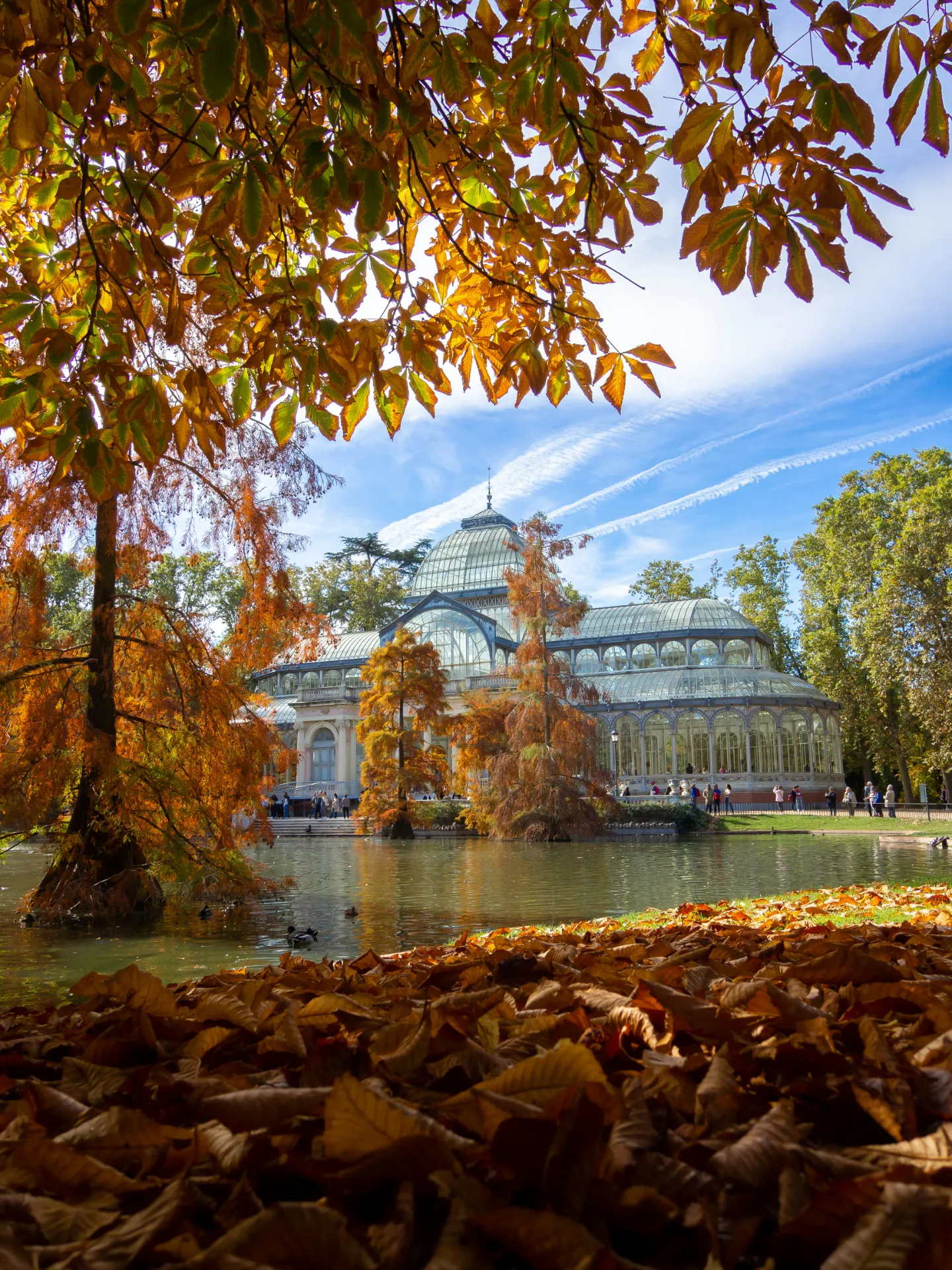 Palacio de Cristal · Parque del Retiro en otoño